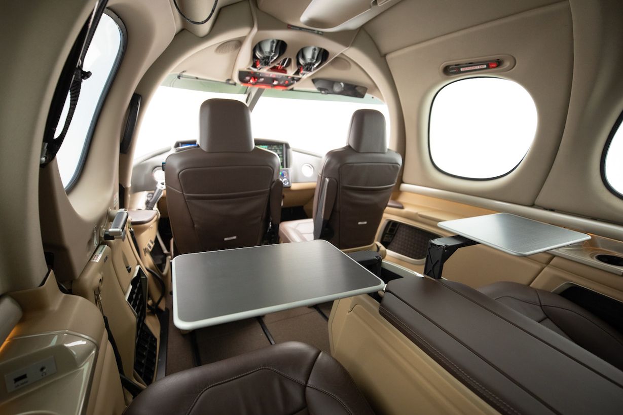 Cirrus Vision Jet SF50 cabin interior