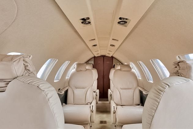 Cessna Citation Bravo cabin interior