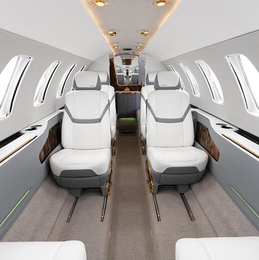 Cessna Citation CJ3 Gen2 cabin interior