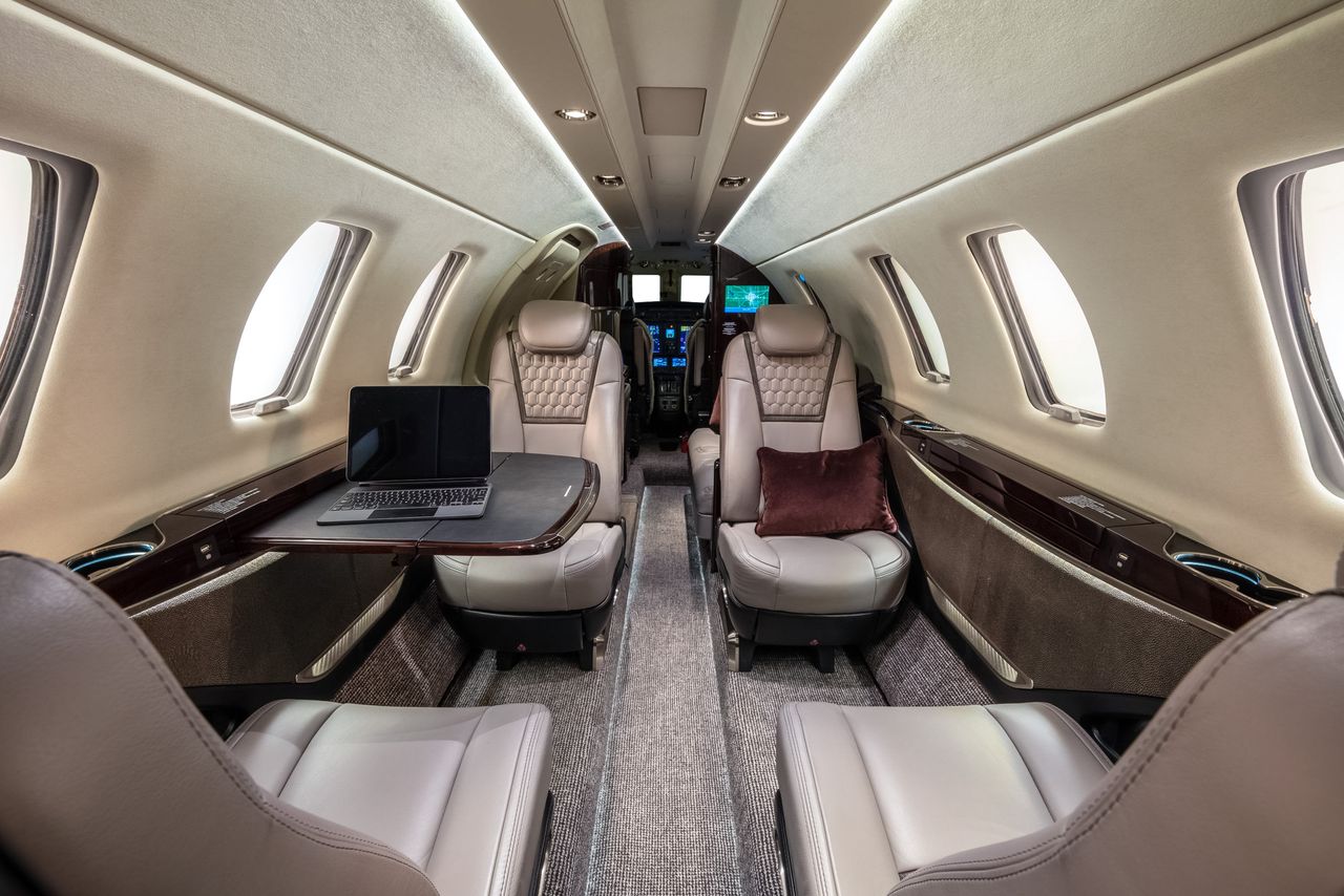 Kabineninnenraum Cessna Citation CJ4