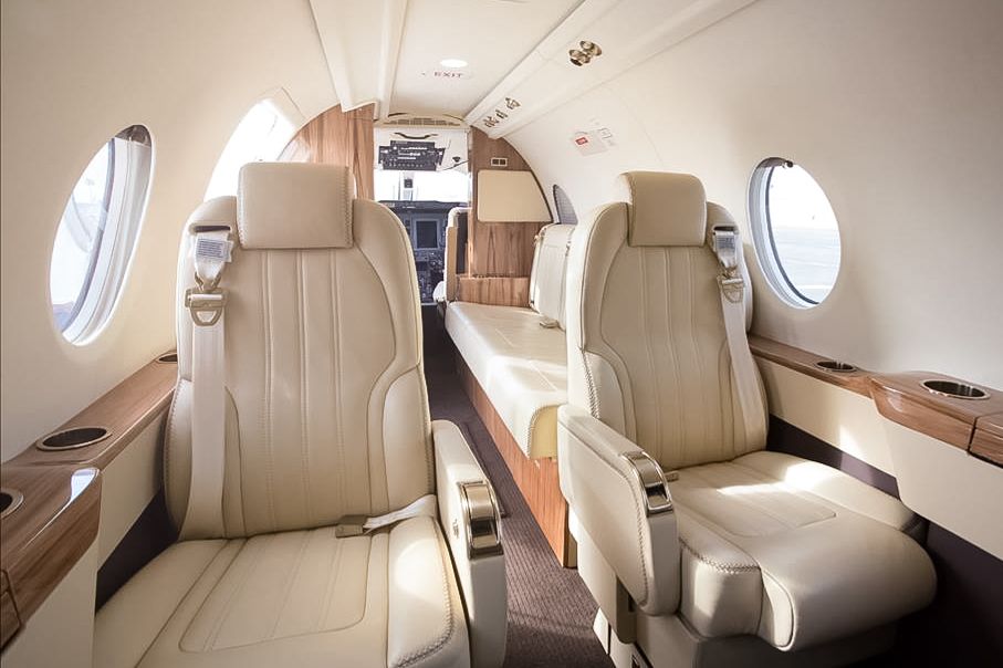 Nextant 400XTI cabin interior