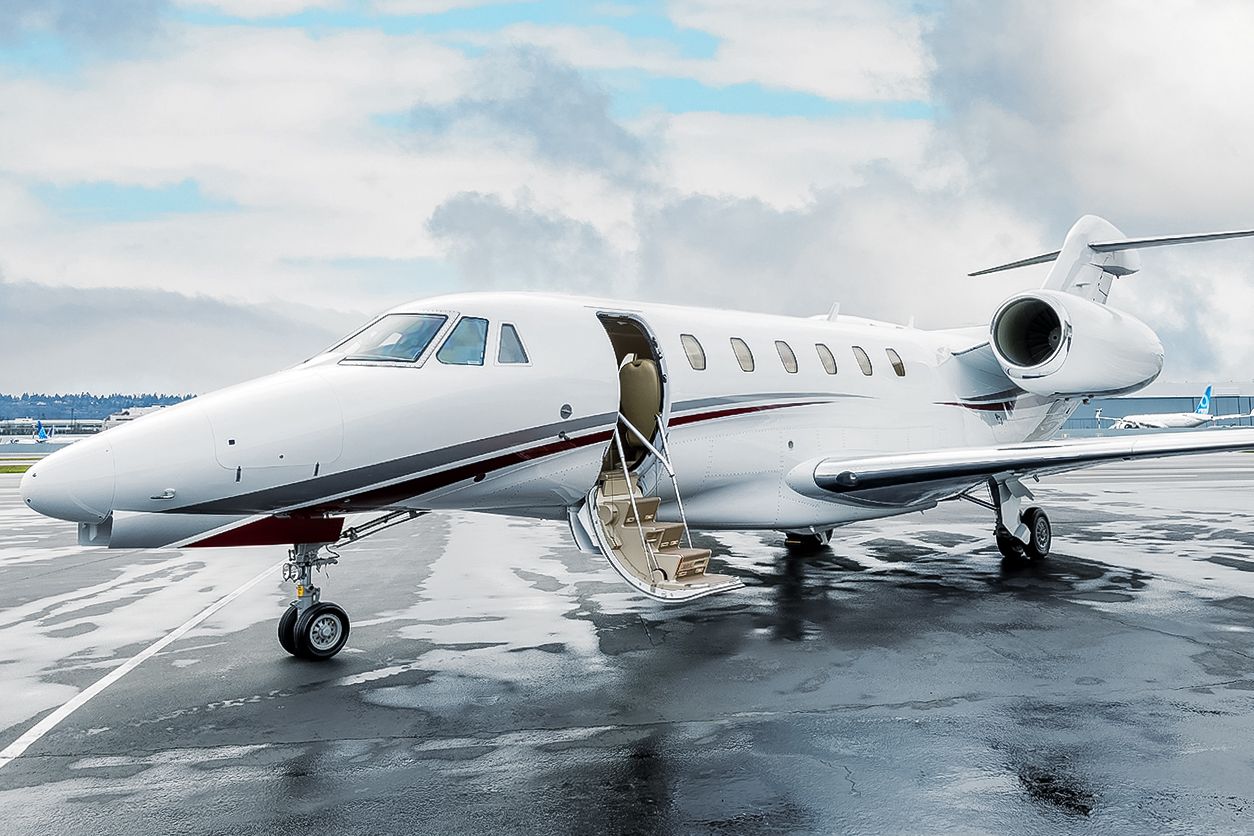 Cessna Citation VI cabin interior