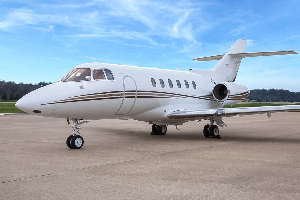 Kabineninnenraum Beechcraft Hawker 750