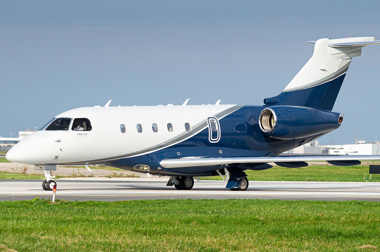 Embraer Praetor 500 cabin interior