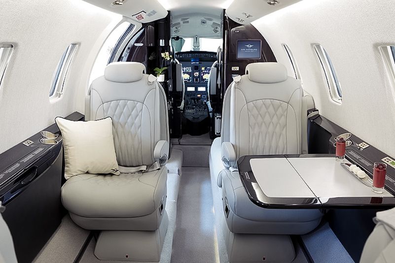 Cessna Citation XLS cabin interior