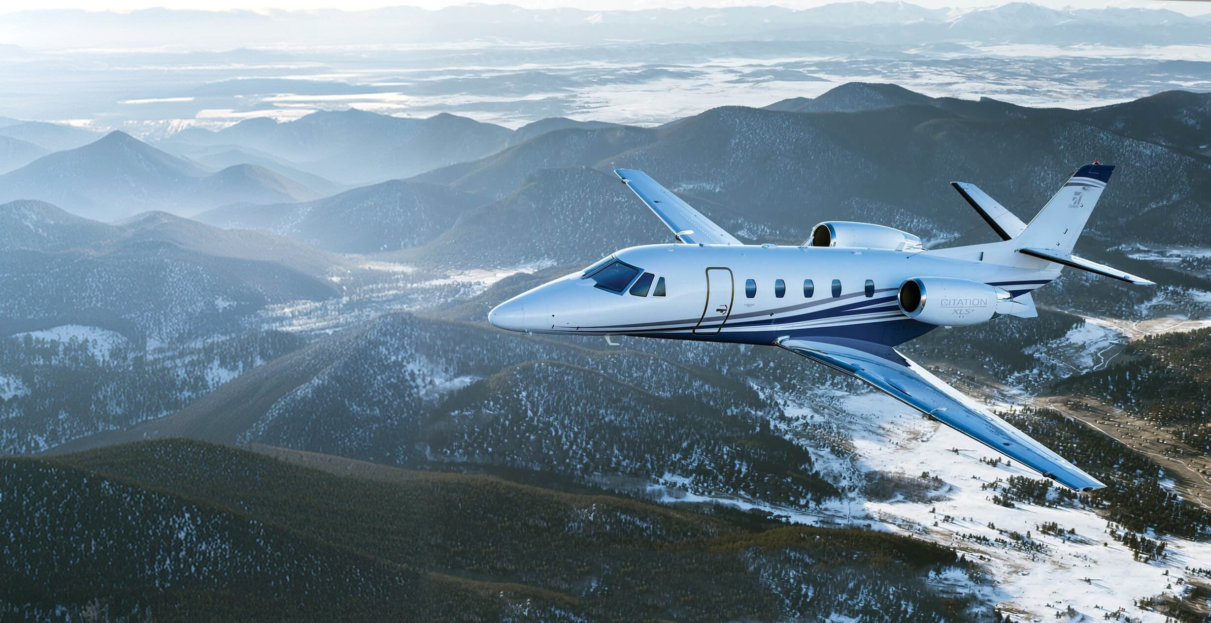 Super light private jet on the apron