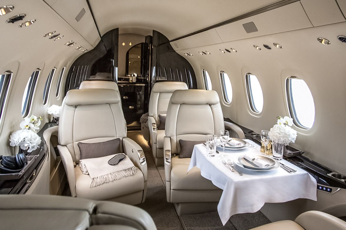 Cessna Citation Latitude cabin interior