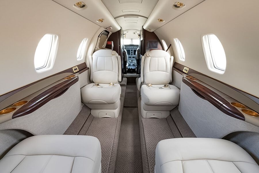 Cessna Citation Sovereign cabin interior
