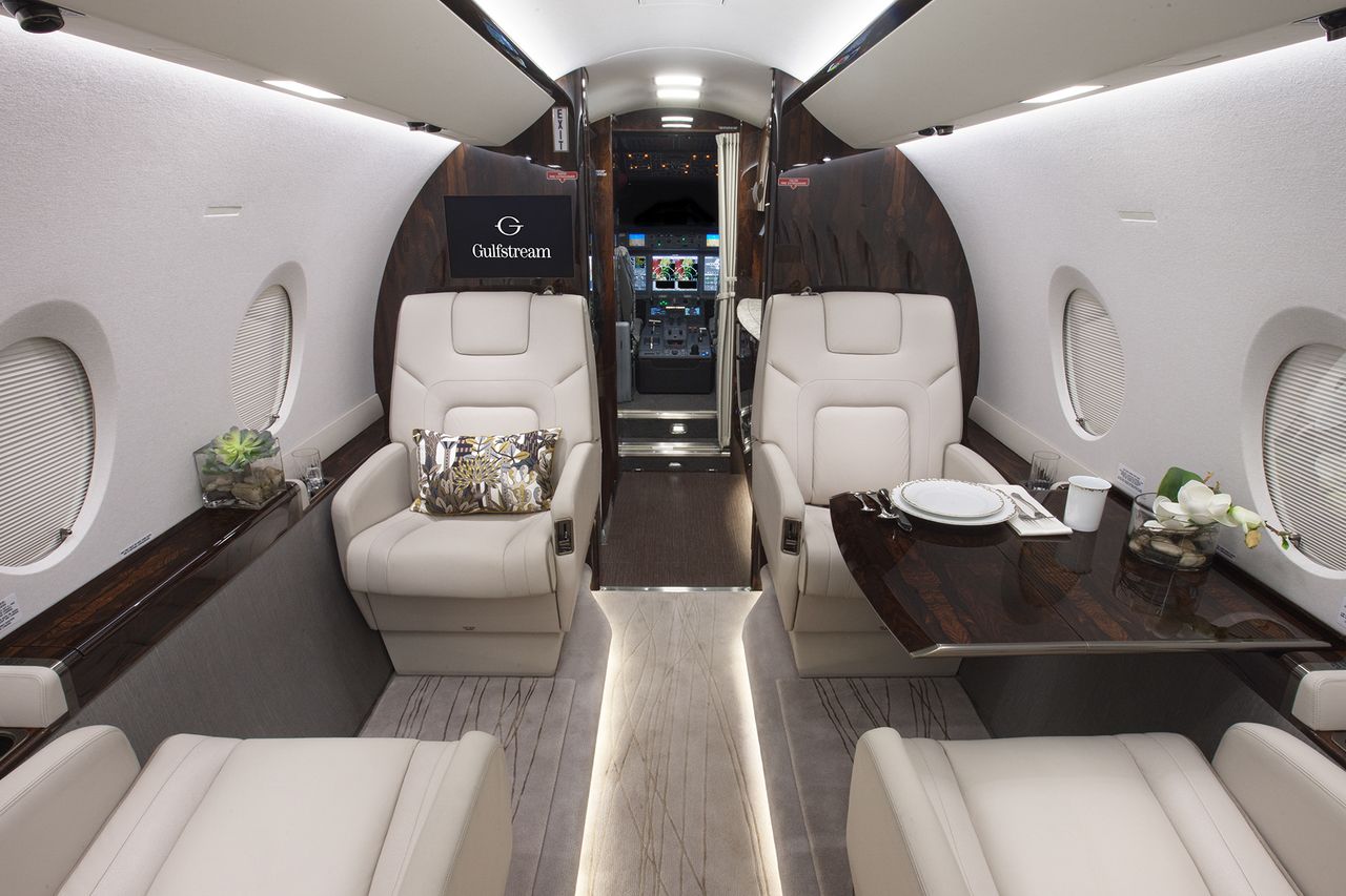 Kabineninnenraum Gulfstream G280