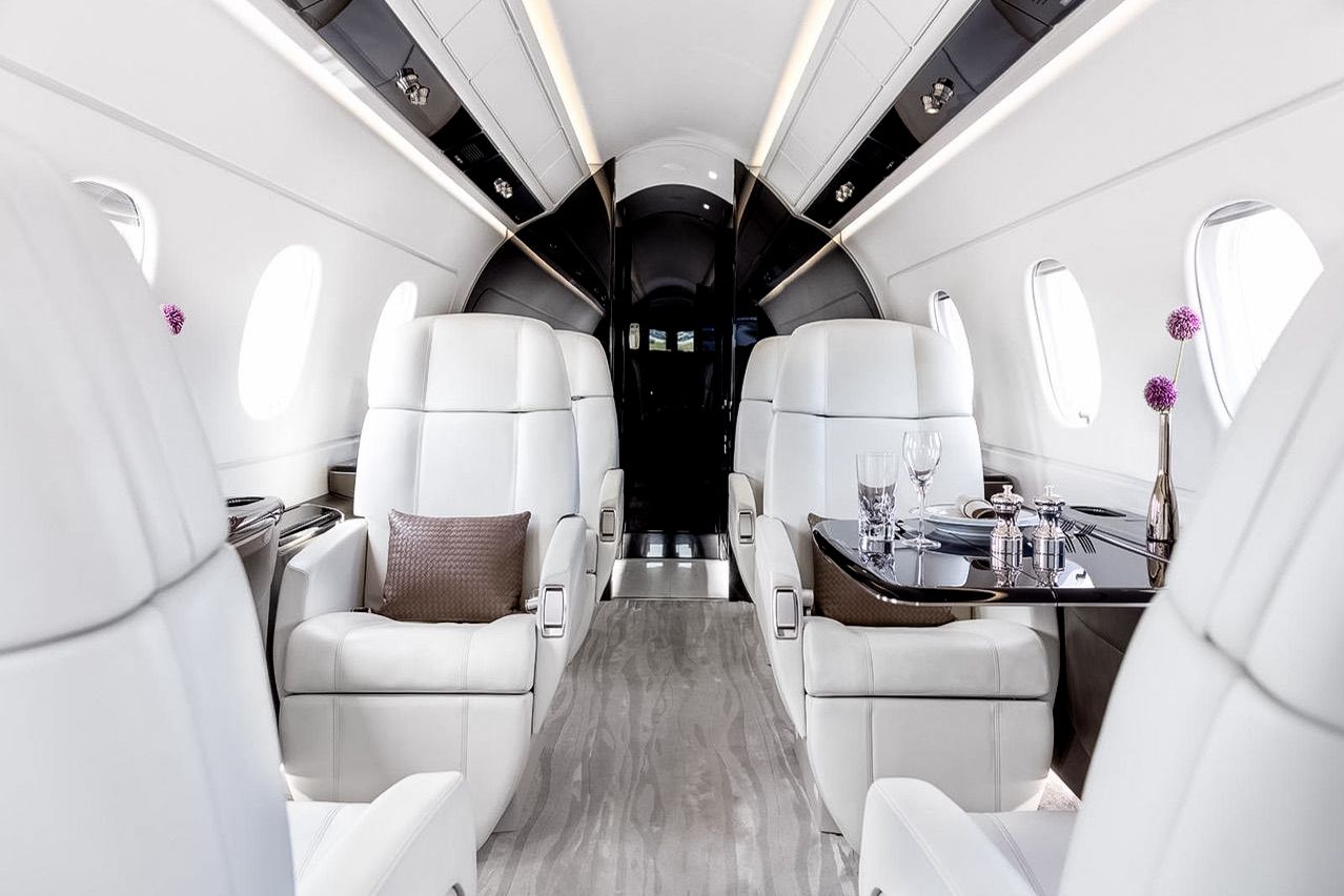 Kabineninnenraum Embraer Legacy 450