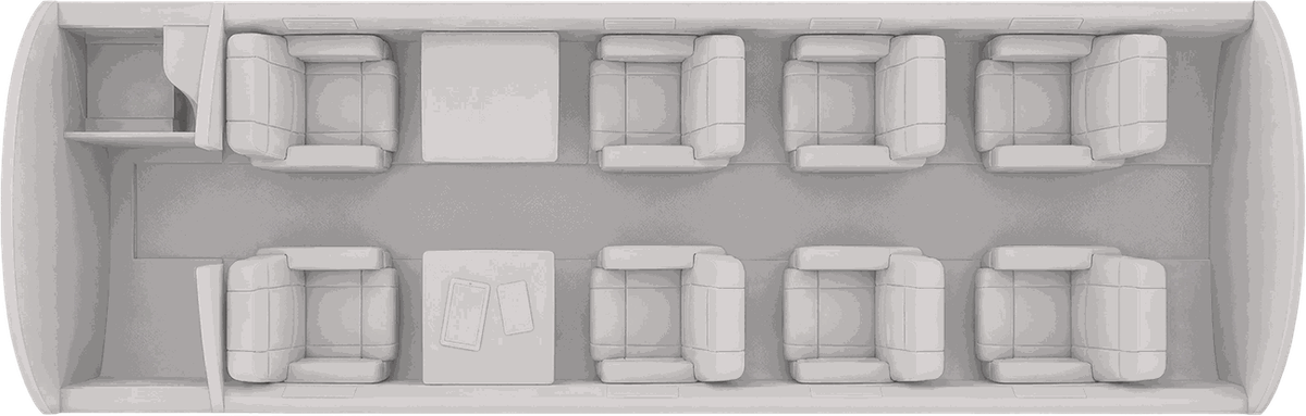 Kabinenlayout Pilatus PC-12 NGX