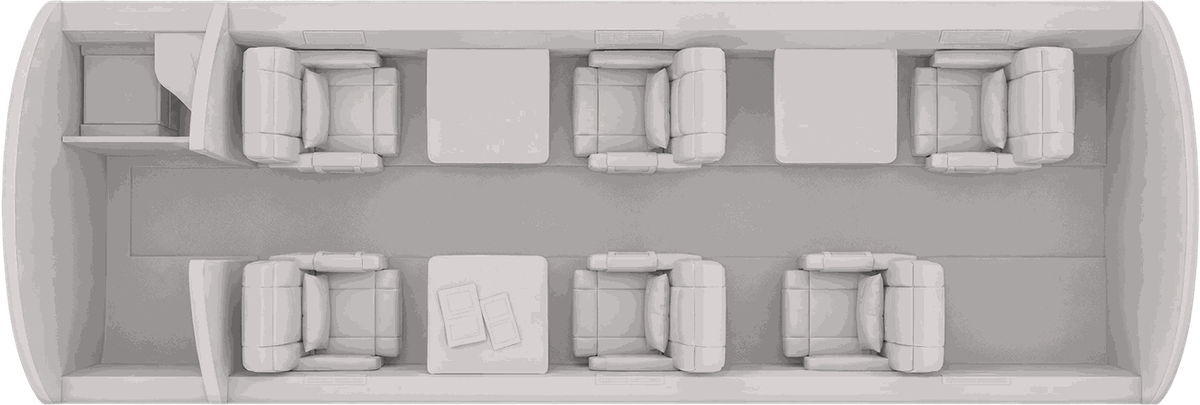 Kabinenlayout Pilatus PC-12 PRO