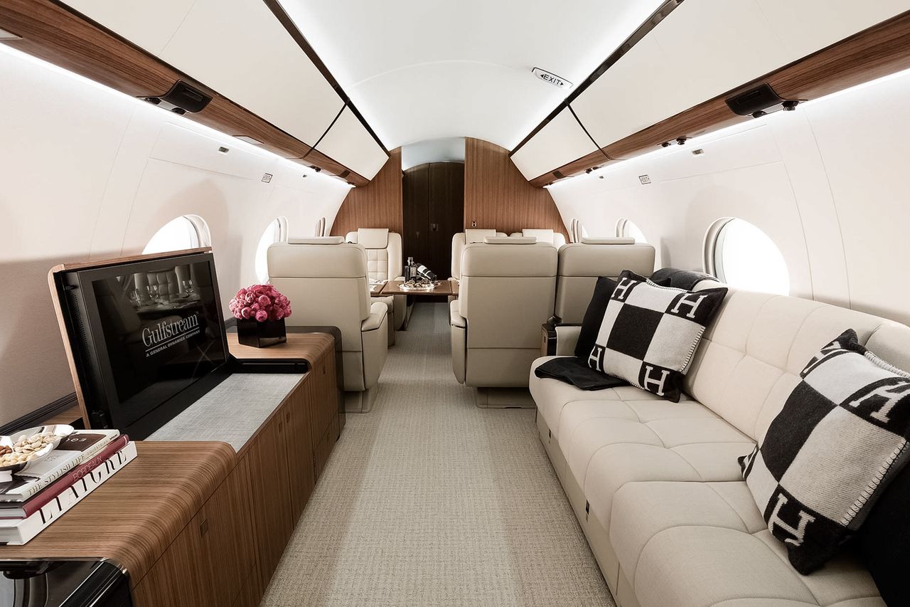 Kabineninnenraum Gulfstream G650
