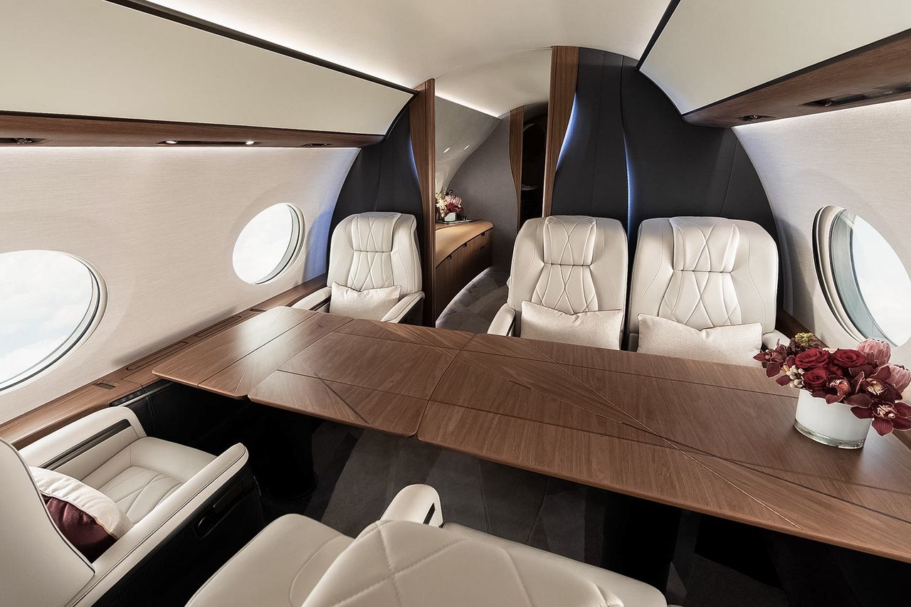 Intérieur de la cabine Gulfstream G700