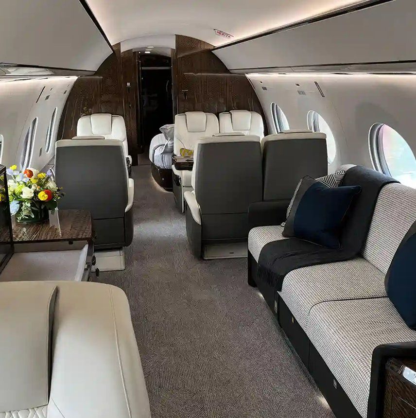 Gulfstream G800 cabin interior