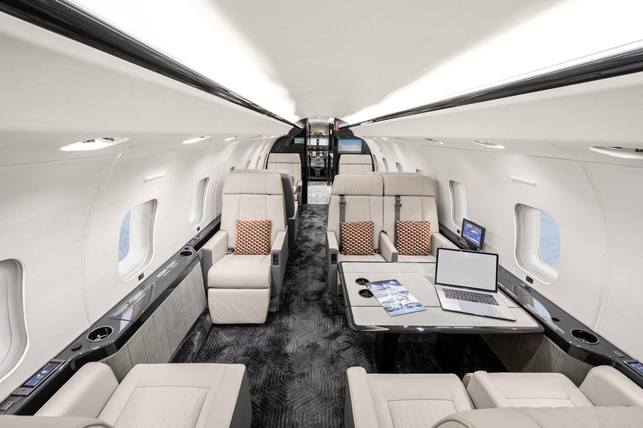 Bombardier Global Express cabin interior