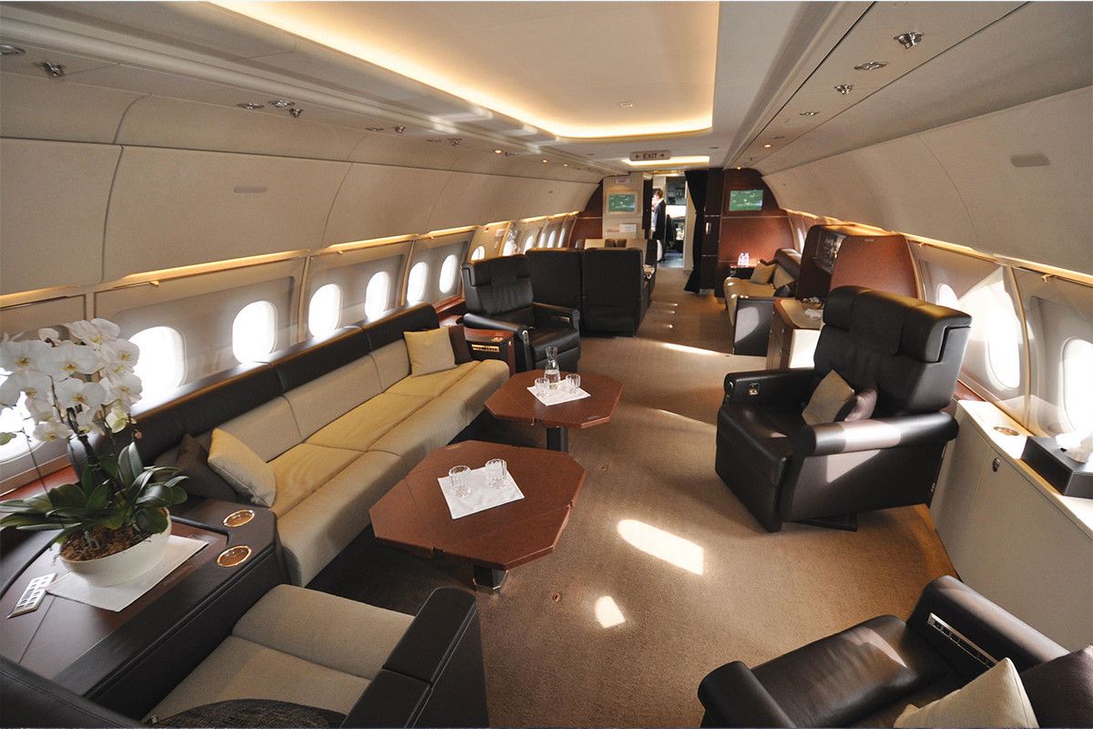 Airbus ACJ350 NEO cabin interior