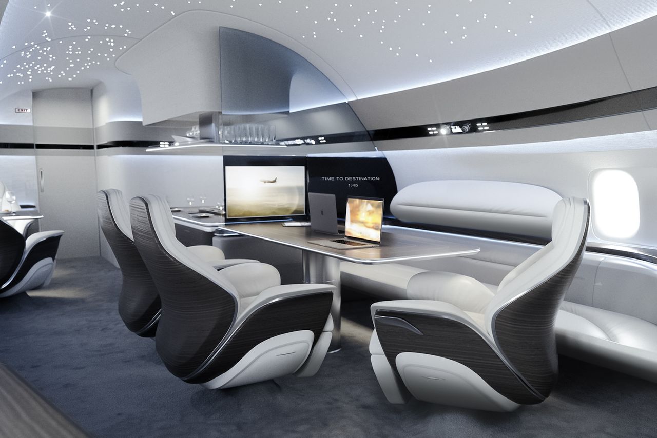 Boeing BBJ MAX7 cabin interior